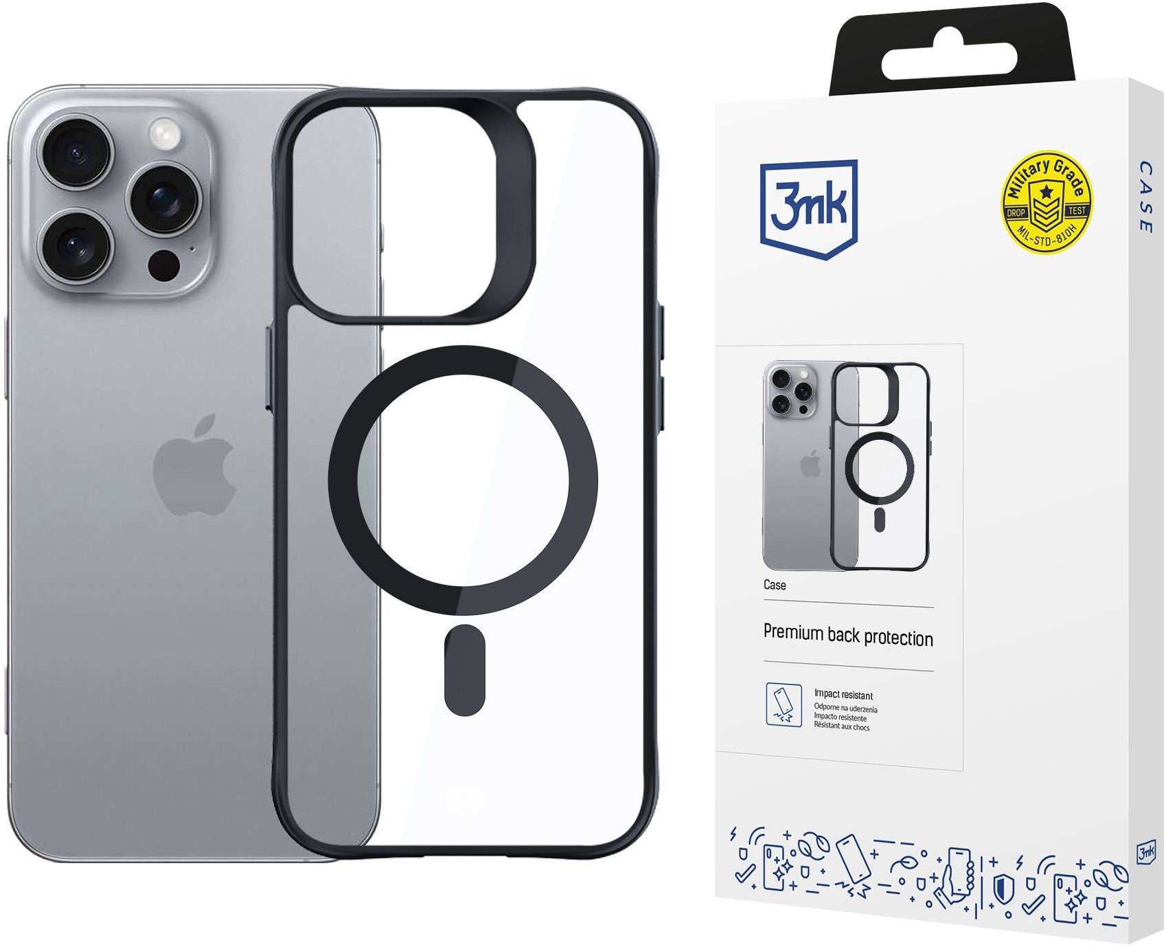 3MK Satin Armor MagCase pre iPhone 16 Pro Max