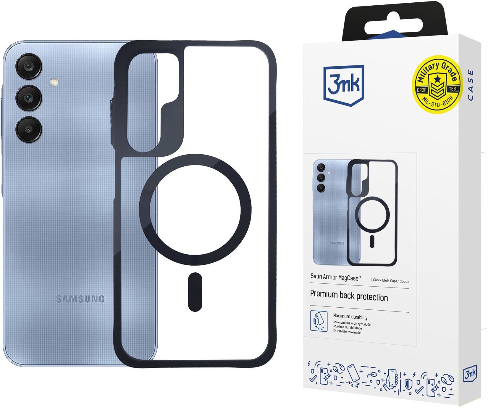 3MK Satin Armor MagCase pre Samsung Galaxy A25 5G