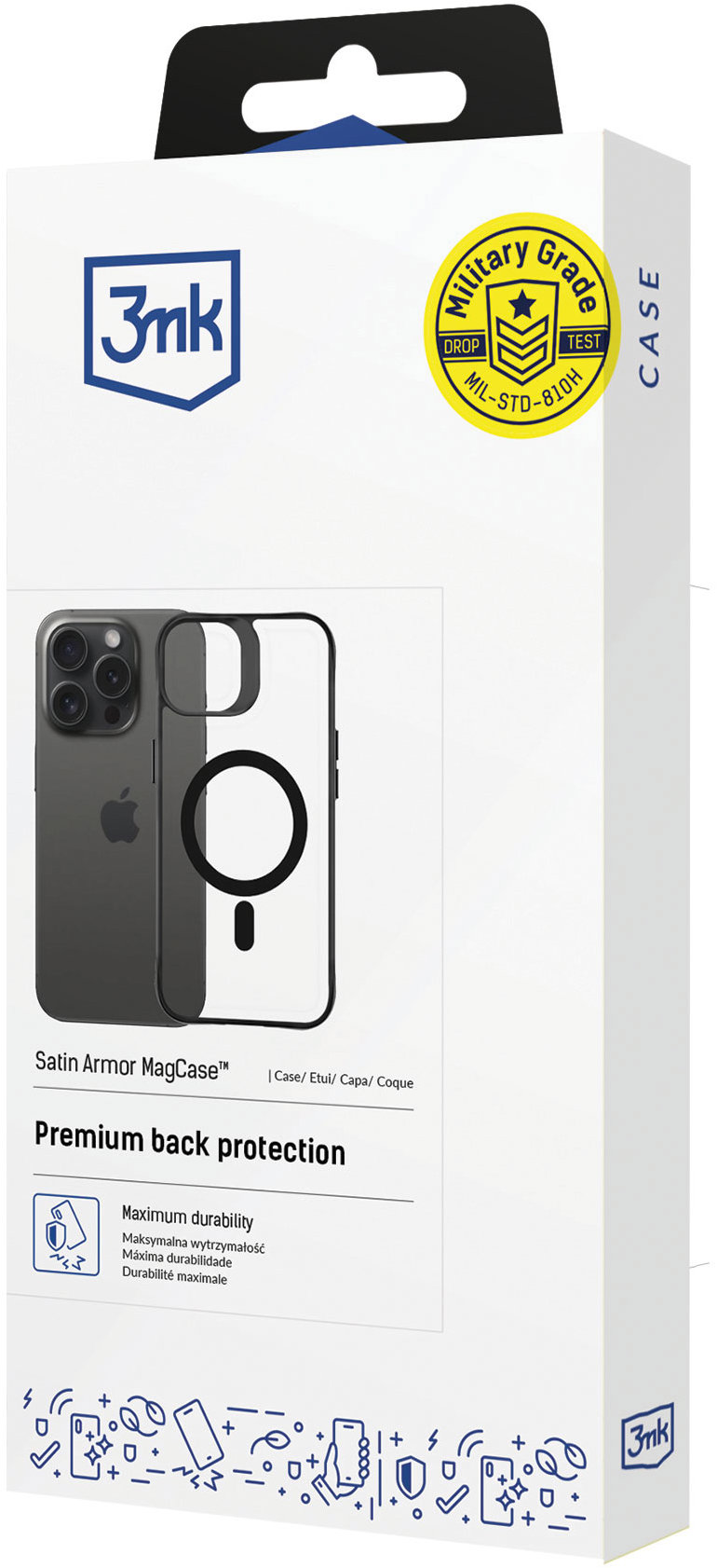 3MK Satin Armor MagCase na Apple iPhone 17