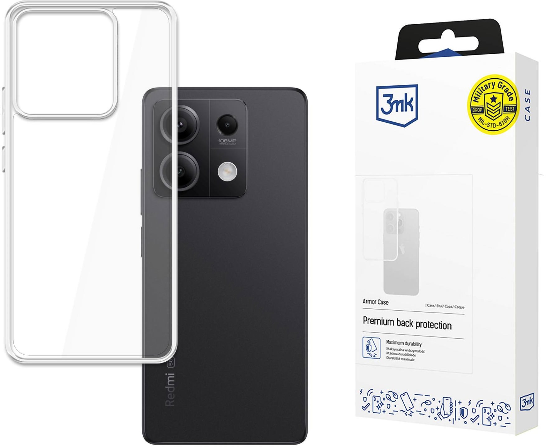 3MK Armor Case pre Redmi Note 13 5G