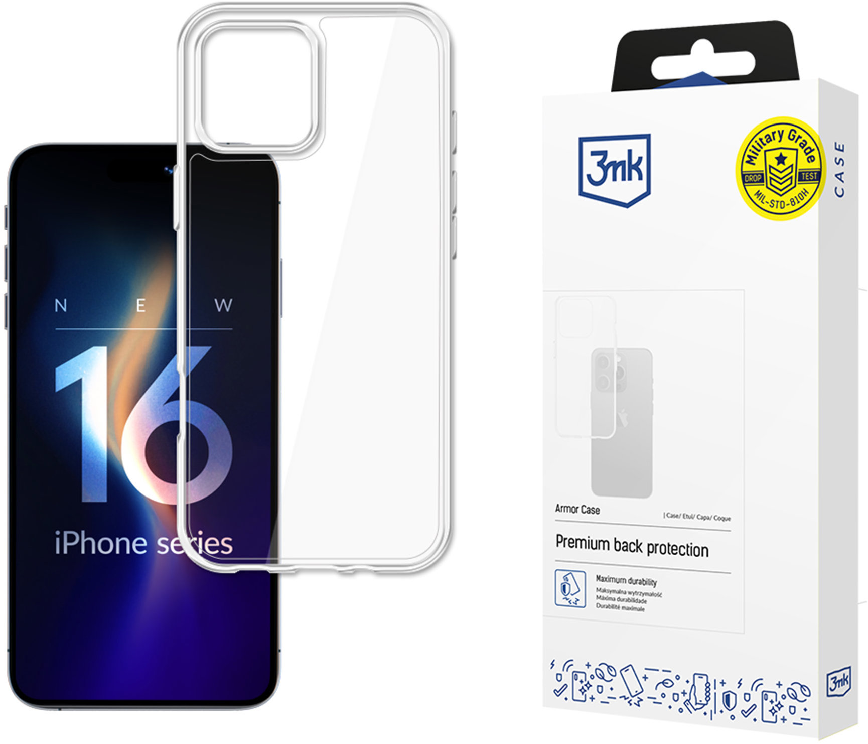 3MK Armor Case pre Apple iPhone 16 Pro Max