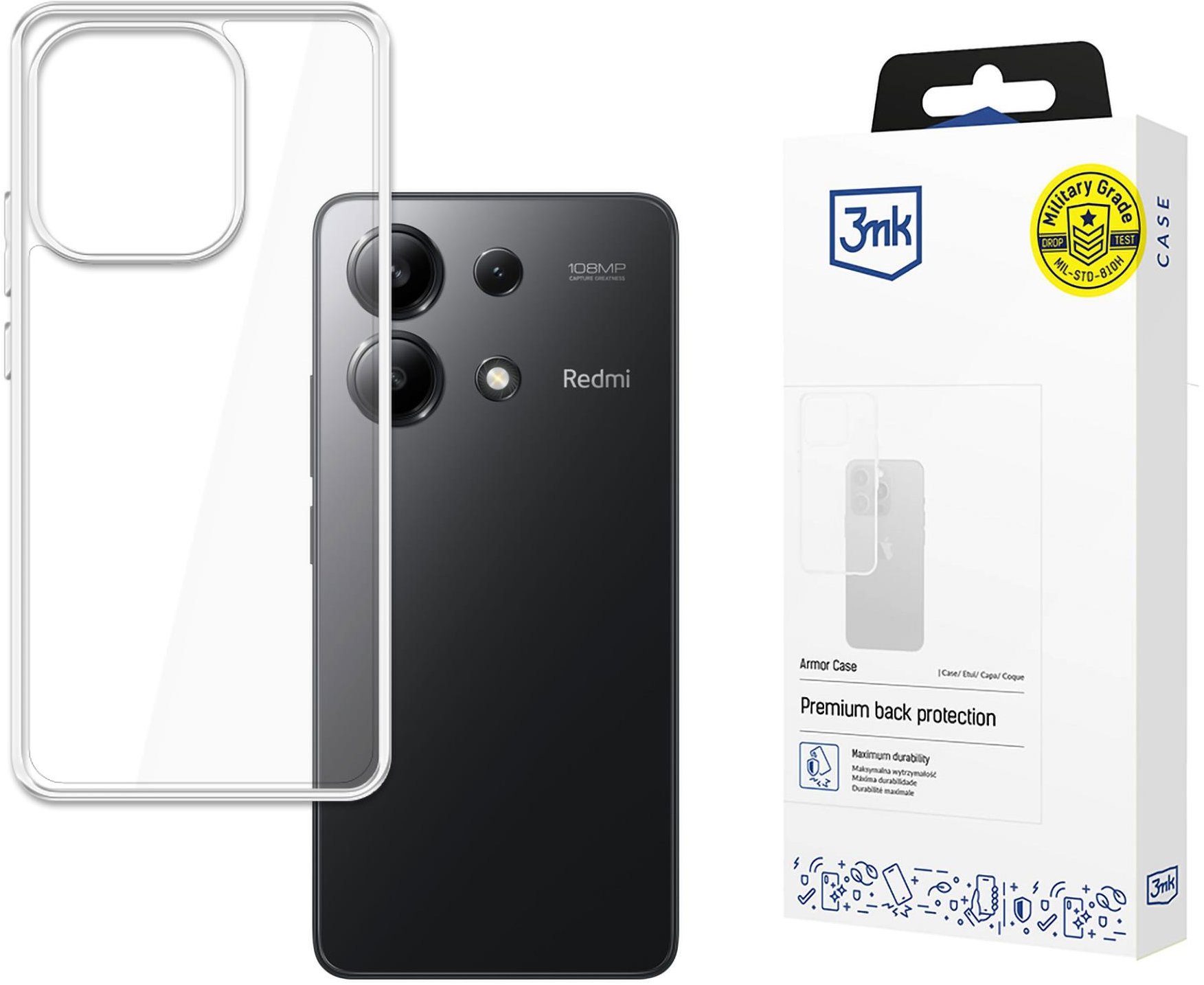 3MK Armor case pre Redmi Note 13 4G