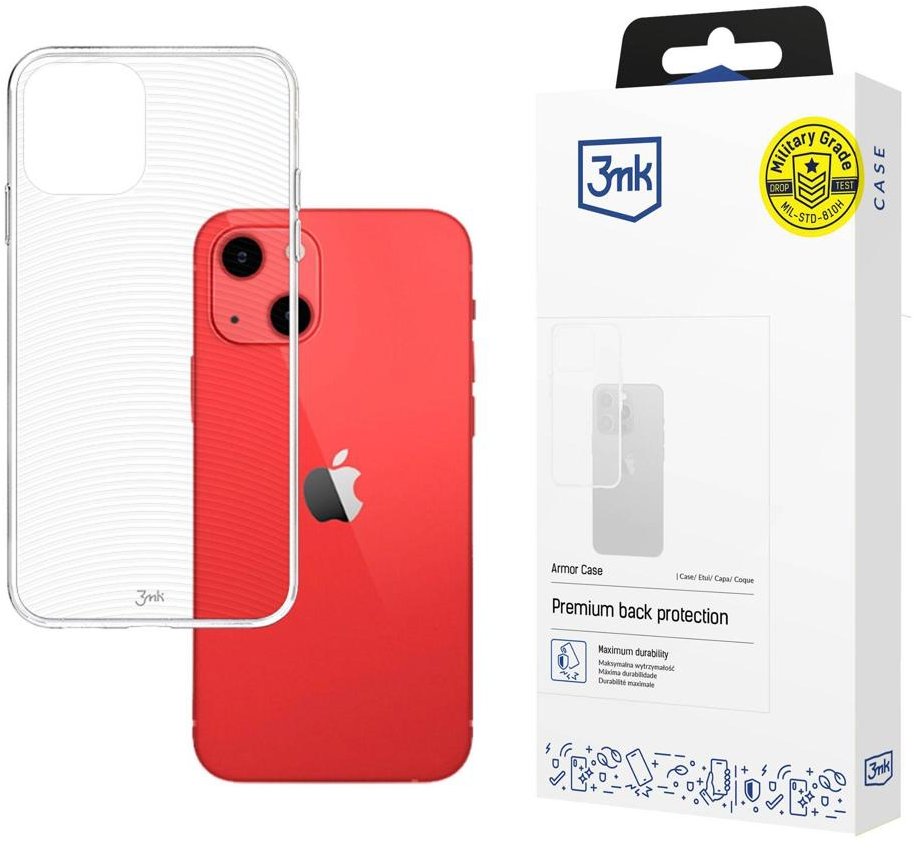 3MK Armor case pre Apple iPhone 13, číry