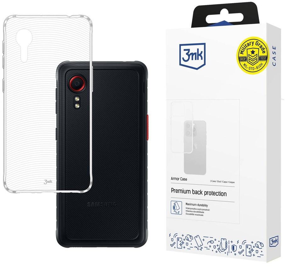 3MK Armor case pre Samsung Galaxy XCover 5 (SM-G525), číry