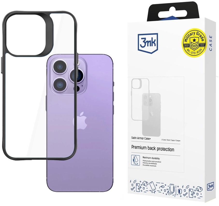 3MK Satin Armor Case+ na Apple iPhone 14 Pro Max