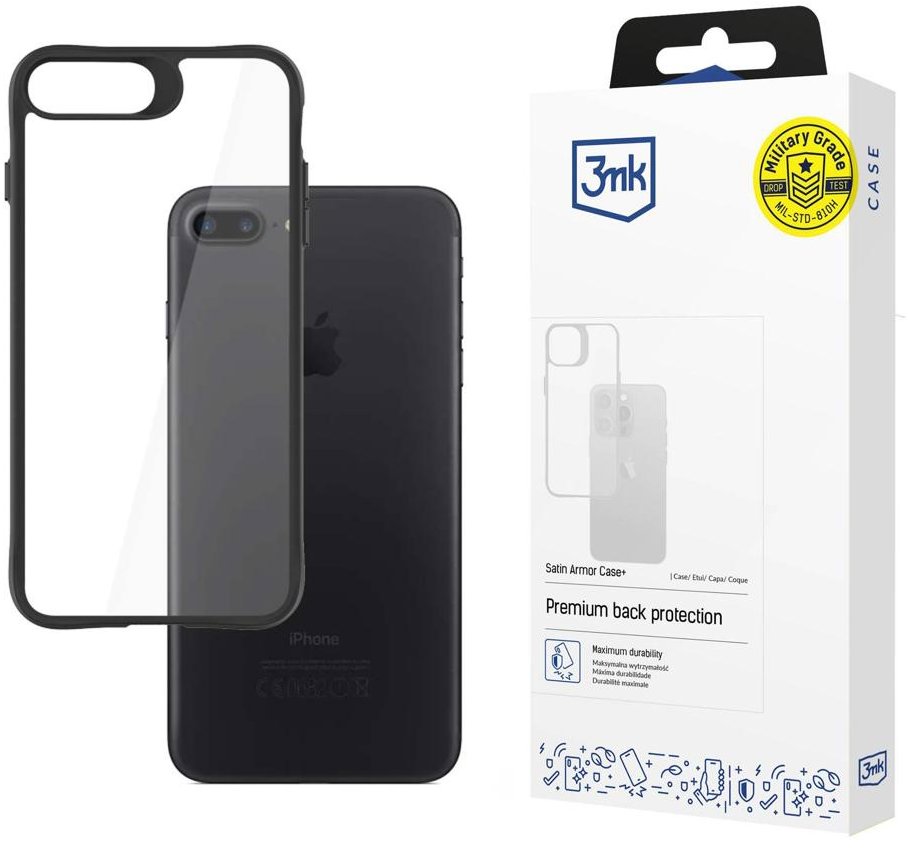 3MK Satin Armor Case+ na Apple iPhone SE (2020/2022)