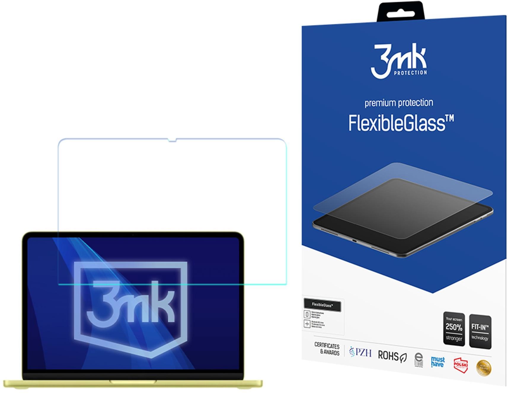 3MK hybridné sklo FlexibleGlass pre Apple MacBook Neo (A18 Pro)