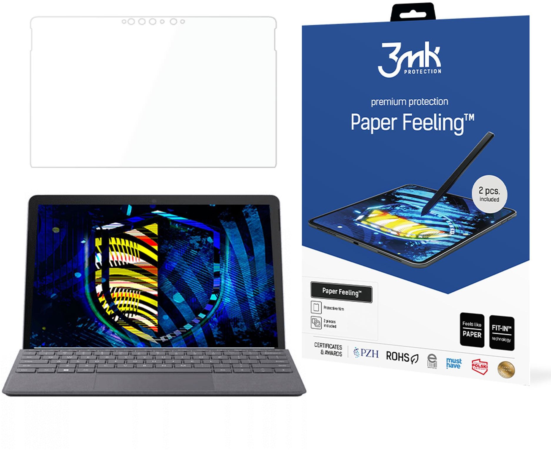 3MK Paper Feeling pre Microsoft Surface Go 3 (2 ks)
