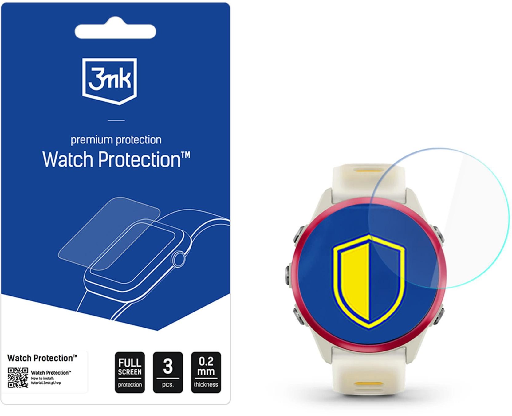 3MK Watch Protection ARC pro Garmin Forerunner 570 (42mm)