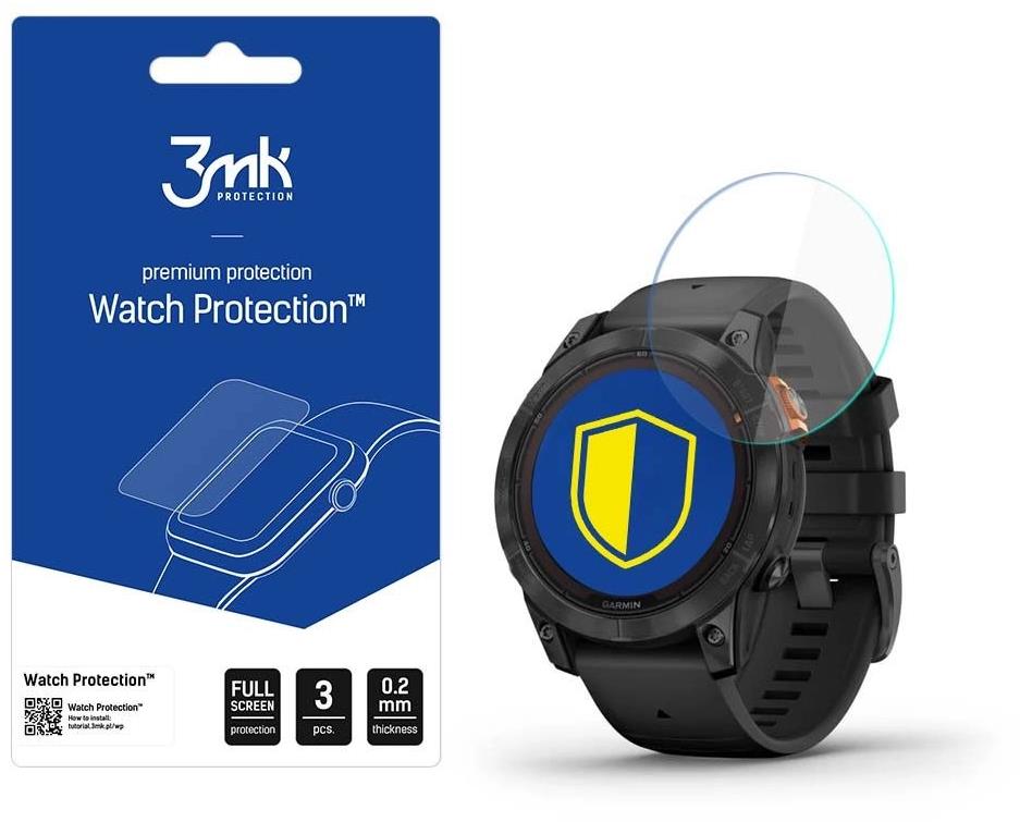 3MK Watch Protection hybridné sklo FlexibleGlass Garmin Fenix 7 Pro Solar