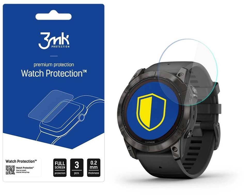 3MK Watch Protection hybridné sklo FlexibleGlass Garmin Fenix 7X Pro Solar