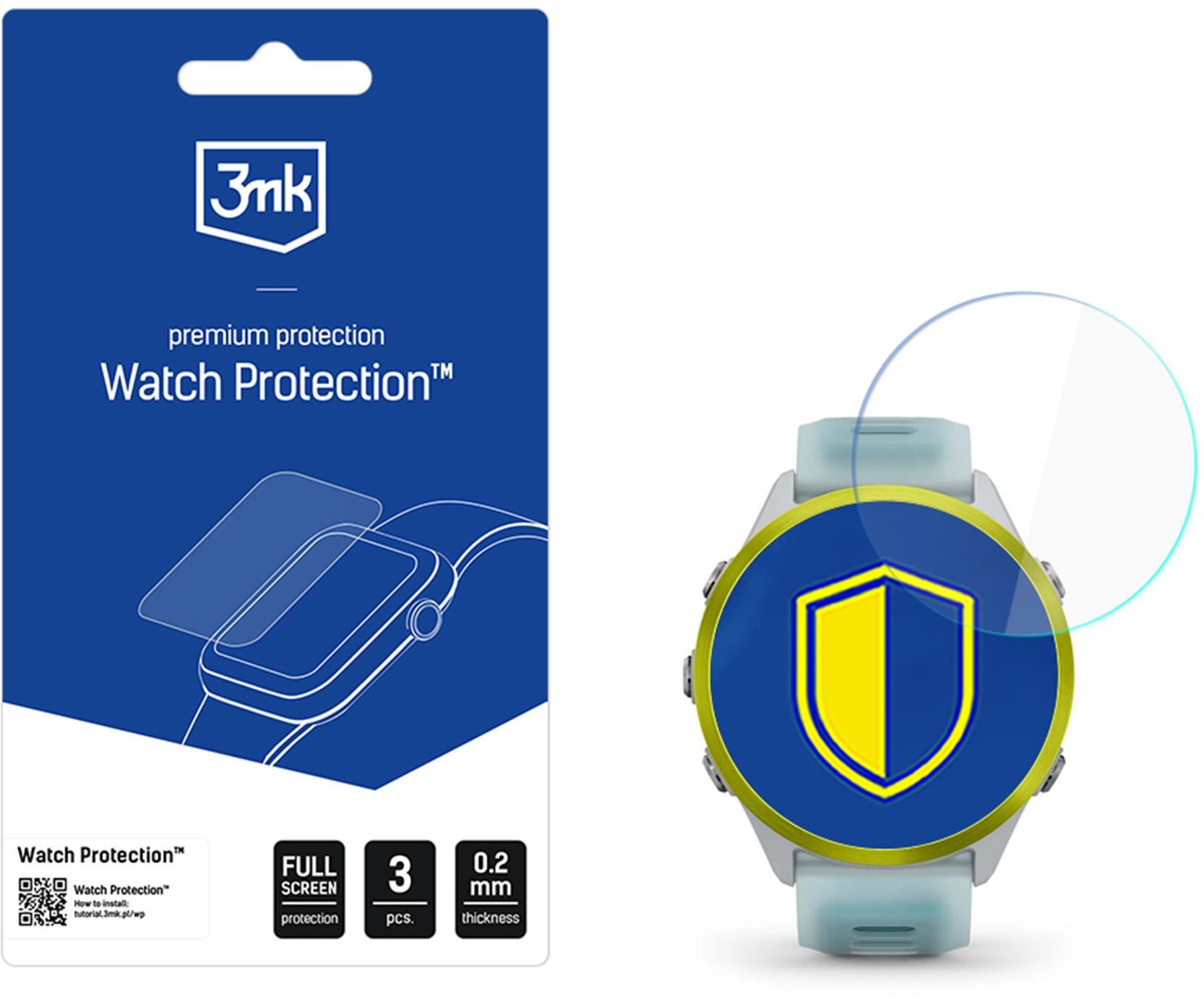 3MK Watch Protection ARC pro Garmin Forerunner 570 (47mm)