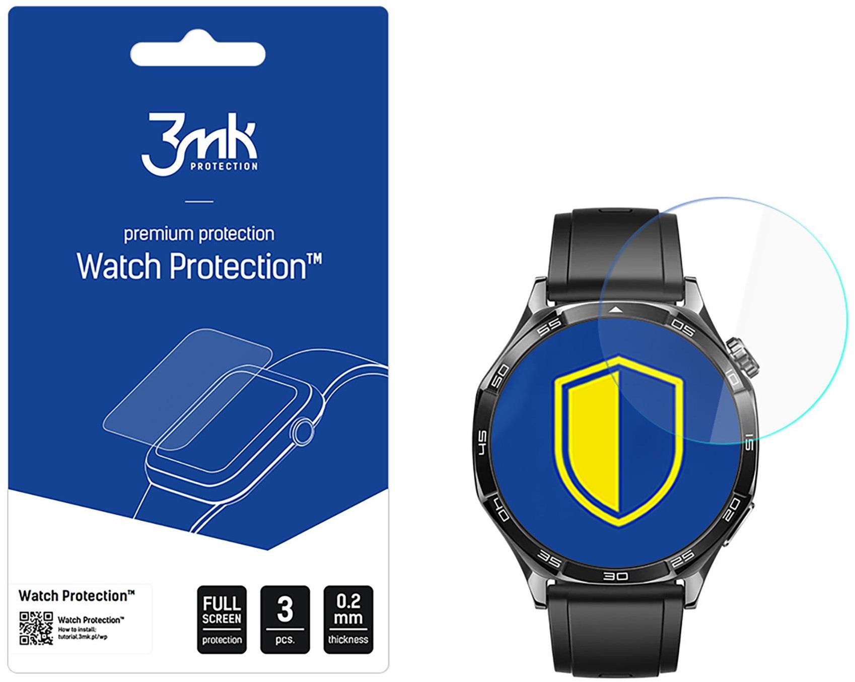 3mk Watch Protection FlexibleGlass na Huawei Watch GT 5 Active 46 mm