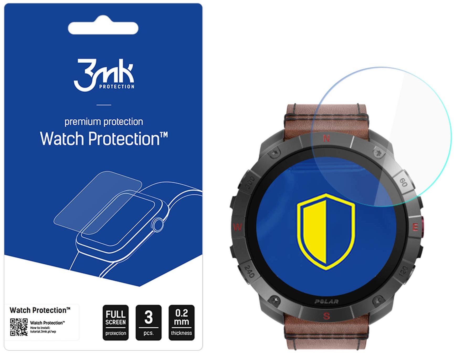 3mk Watch Protection FlexibleGlass na Polar Grit X2 Pro