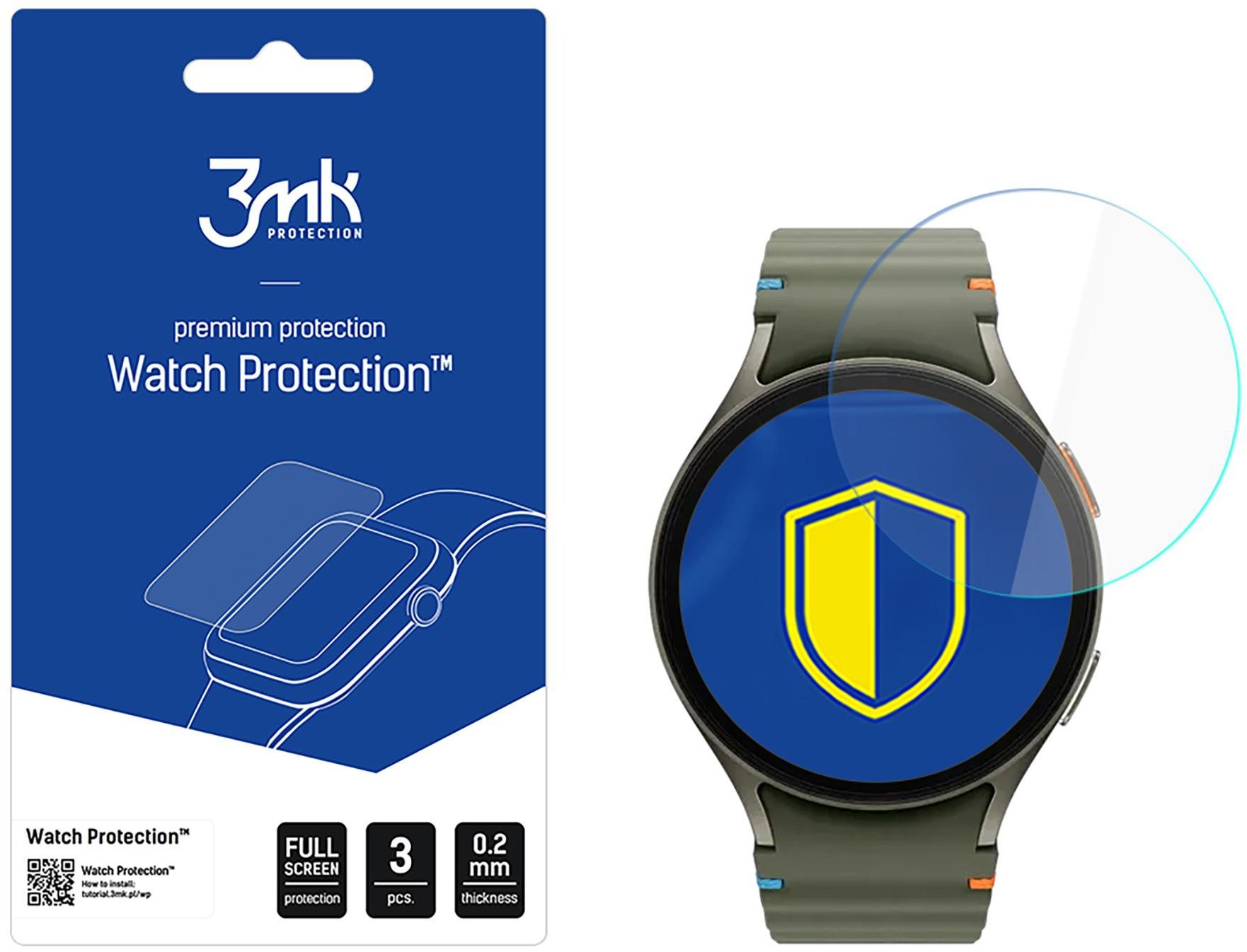 3mk Watch Protection FlexibleGlass na Samsung Galaxy Watch 7 40 mm