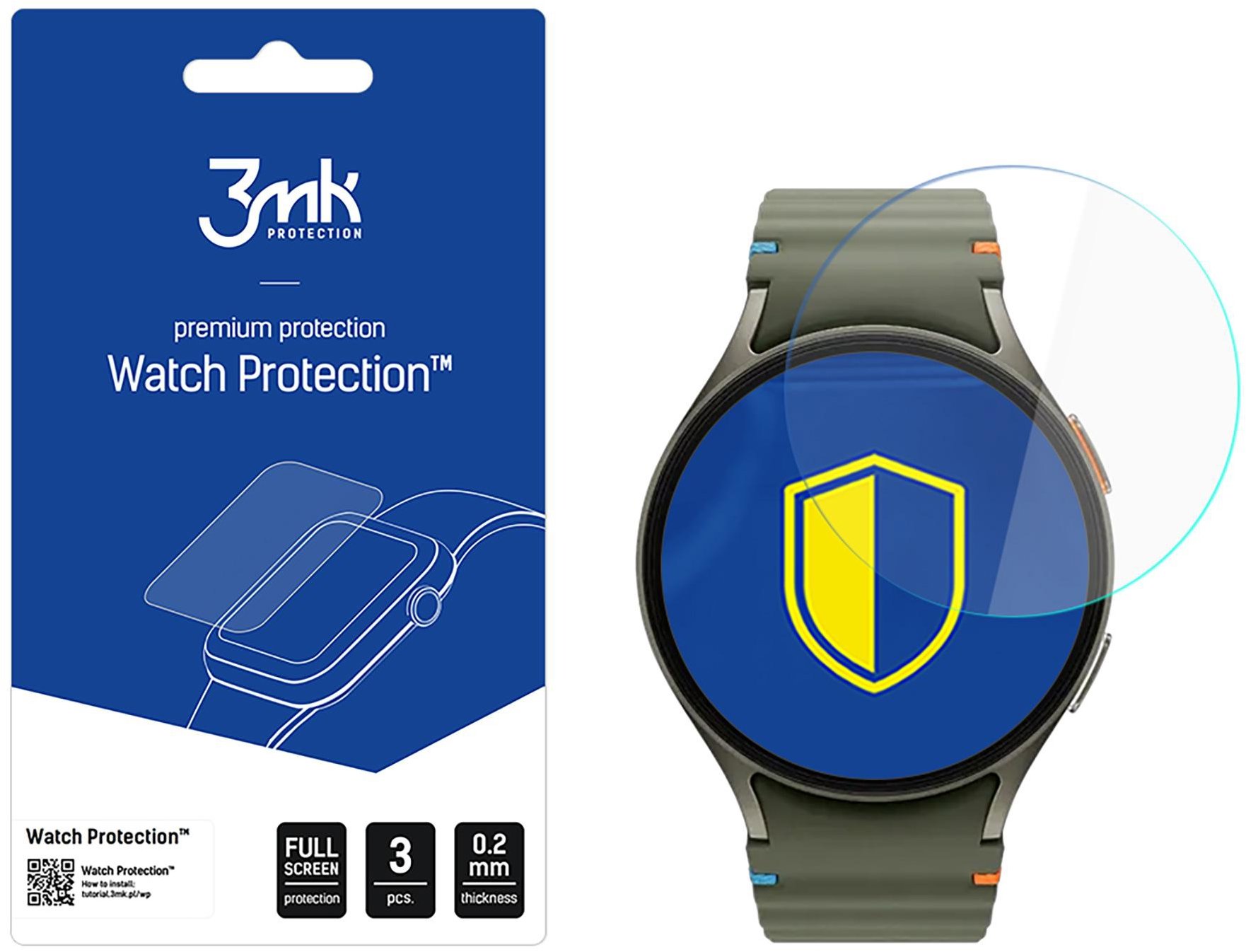 3mk Watch Protection FlexibleGlass na Samsung Galaxy Watch 7 44 mm