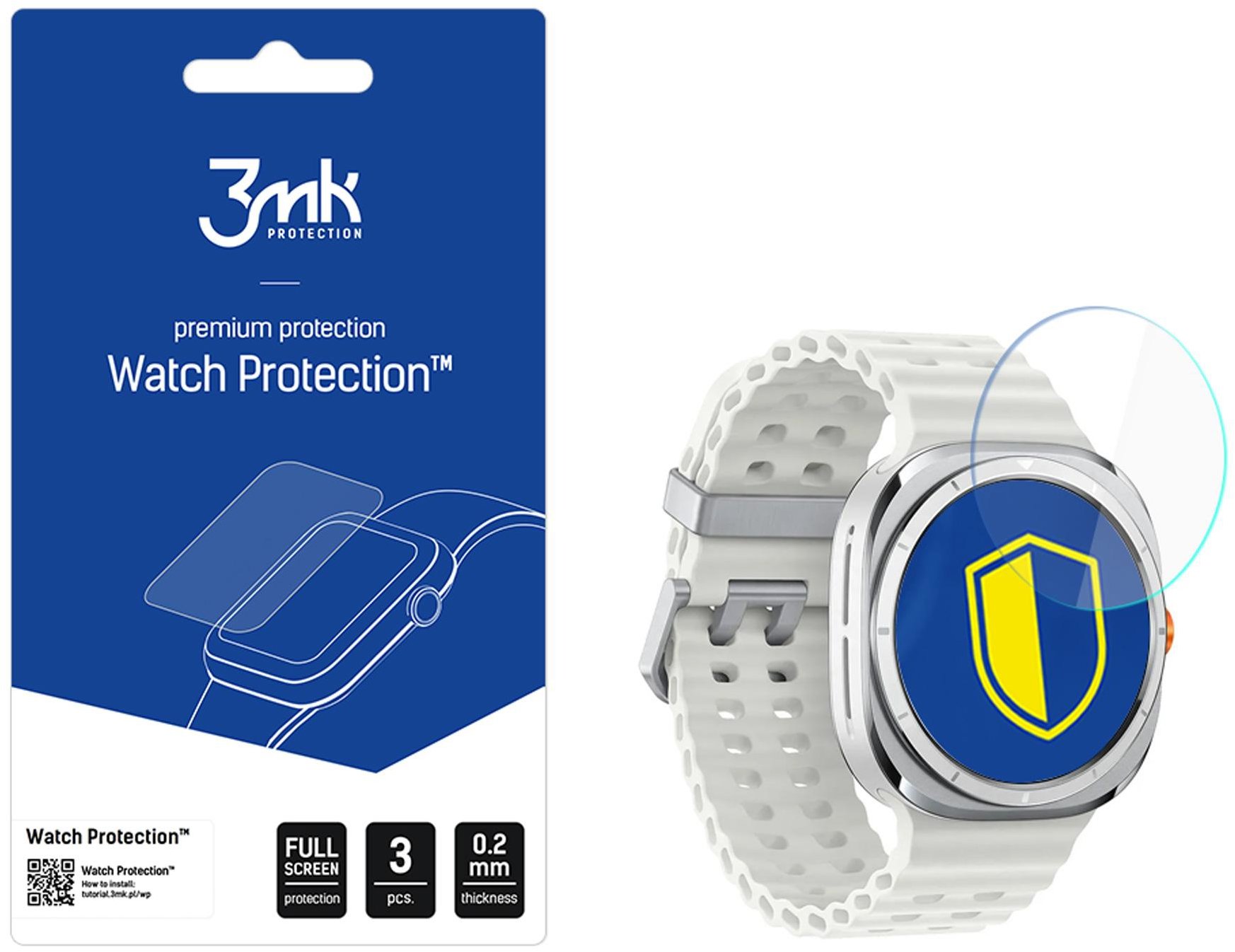 3mk Watch Protection FlexibleGlass na Samsung Galaxy Watch 7 Ultra