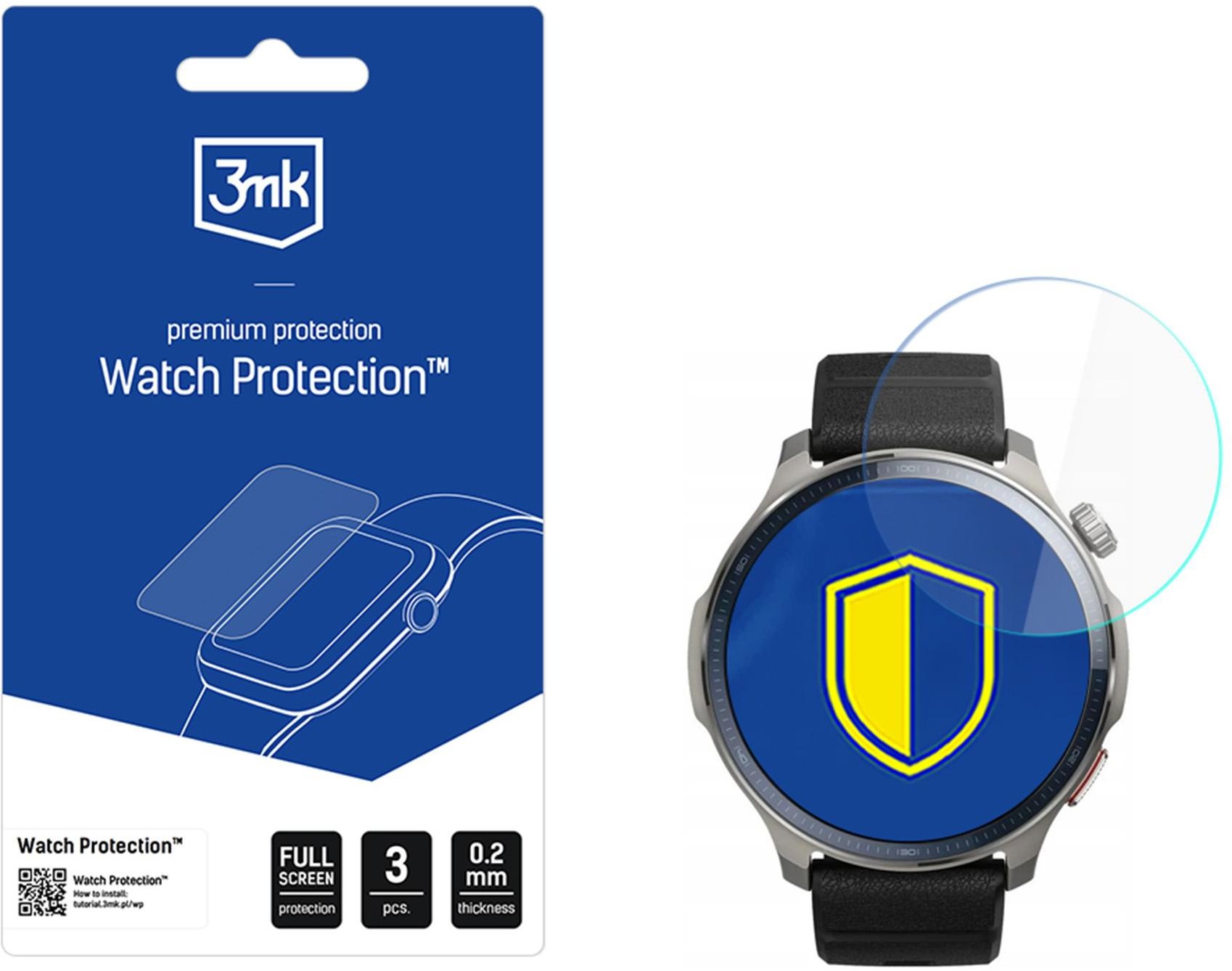 3MK Watch Protection ARC na Amazfit Balance 2