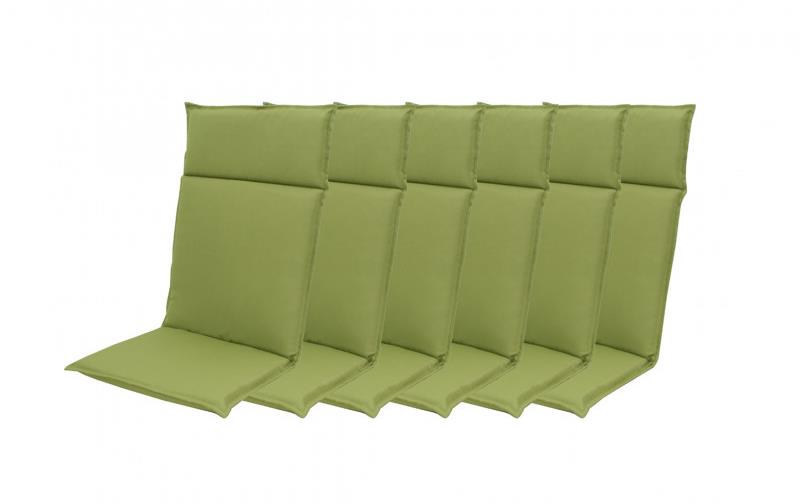 Doppler HIT UNI 7836 vysoký, súprava 6 ks, podušky na kreslá a stoličky