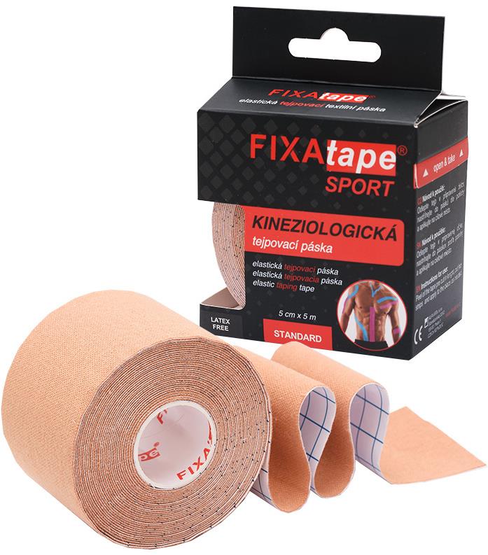 FIXAtape Kinesio Standard 5 cm × 5 m telová 1 ks