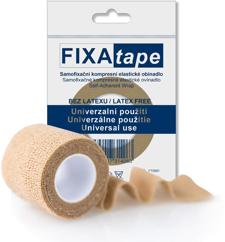 FIXAtape STRETCH 7,5 cm × 450 cm – samofixačné elastické ovínadlo (mix farieb)