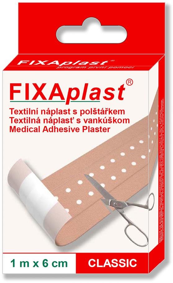 FIXAPLAST, náplasť CLASSIC, 1 m × 6 cm