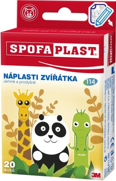 3M™ Spofaplast® 114 zvieratká, 20 ks