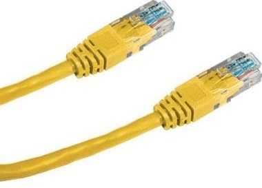 Datacom CAT5E UTP žltý 3 m