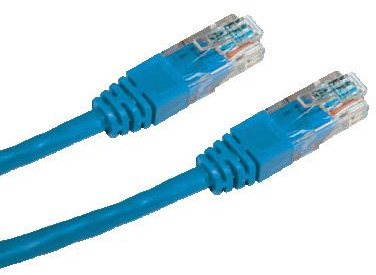 Datacom CAT5E UTP modrý 10 m