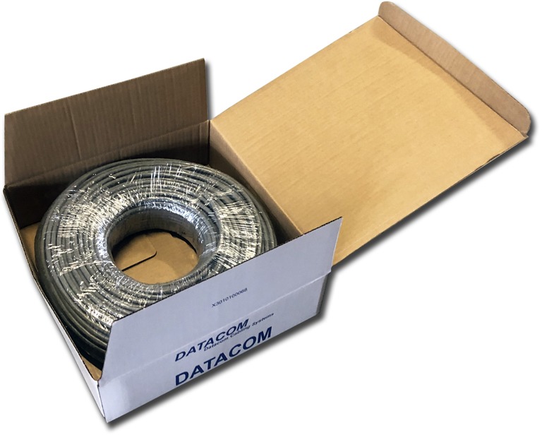 Datacom, drôt, CAT6, UTP, 100m