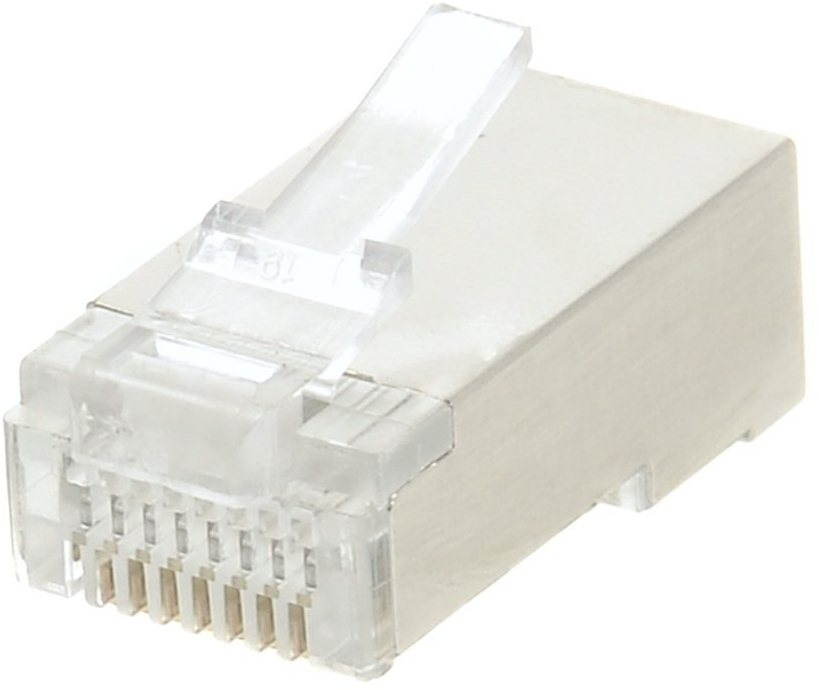 10-pack, Datacom, RJ45, CAT5E, STP, 8p8c, tienený, neskladaný, pre licnu (lanko)