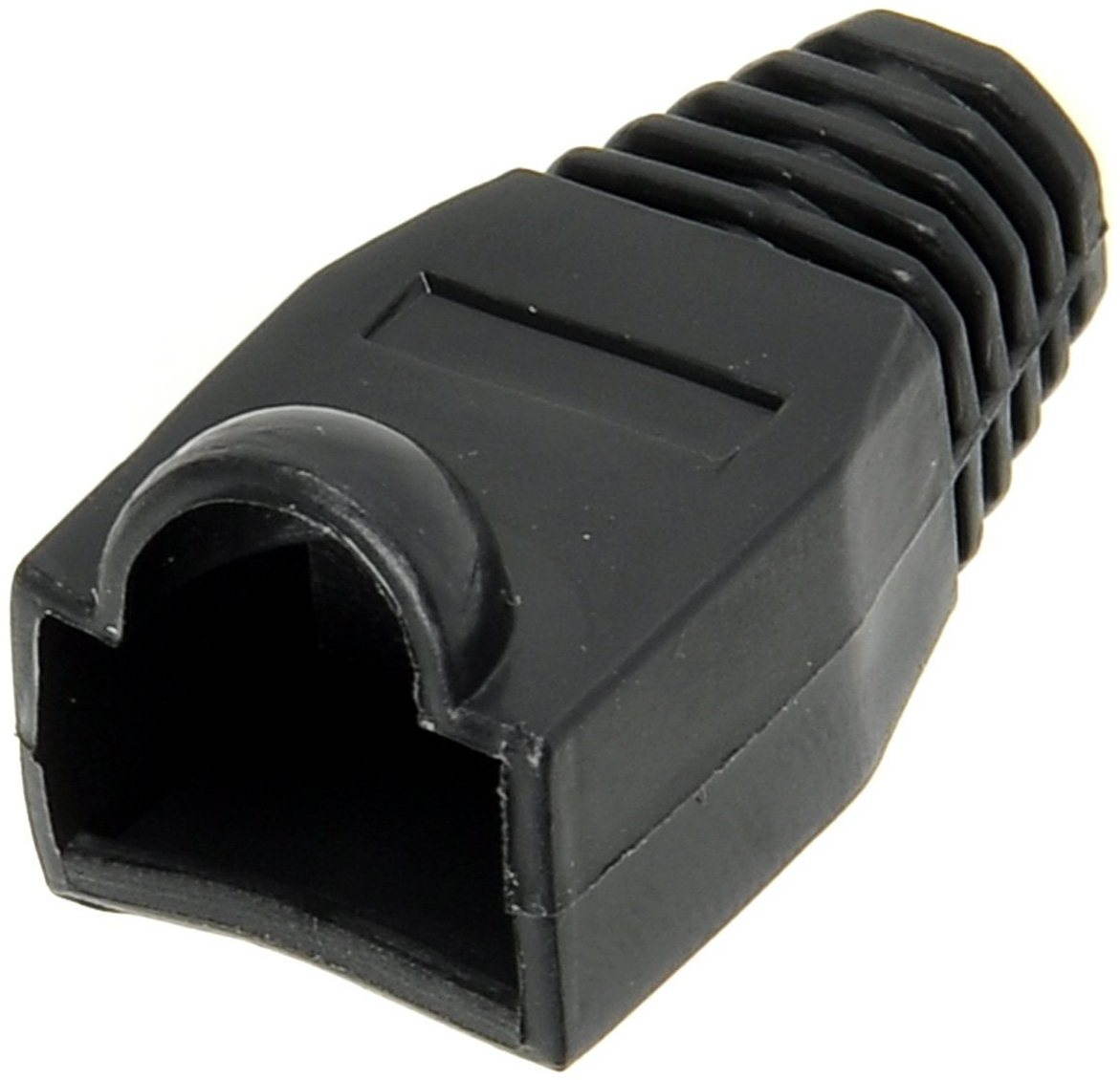 10-pack, plastová, čierna, OEM, RJ45