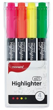 MONAMI 601 – 4, guľaté, sada 4 ks