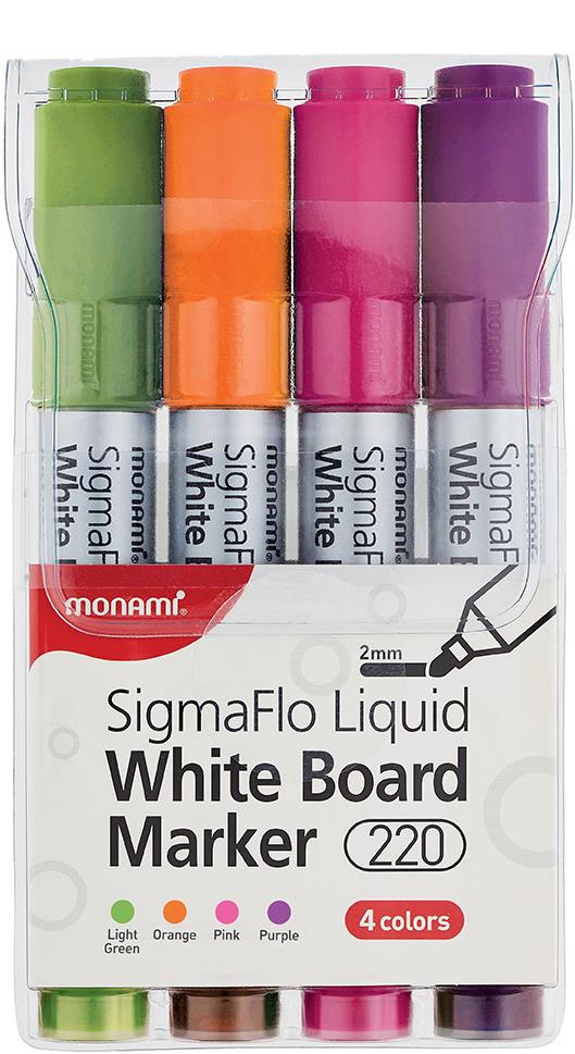MONAMI SigmaFlo Liquid 220-4C – súprava 4 farieb