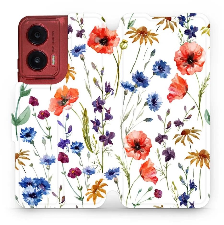 Mobiwear flip knižkové pre Motorola Moto G35 - Kvíti