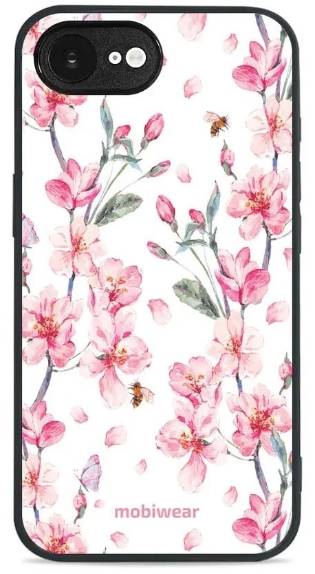Mobiwear Glossy lesklý pre Apple iPhone 16e / 17e - Kvety