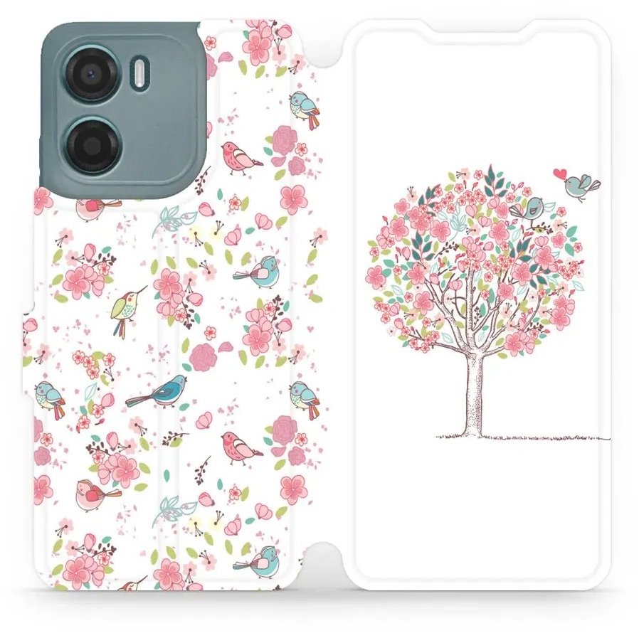 Mobiwear flip knižkové pre Motorola Moto G05 - Strom