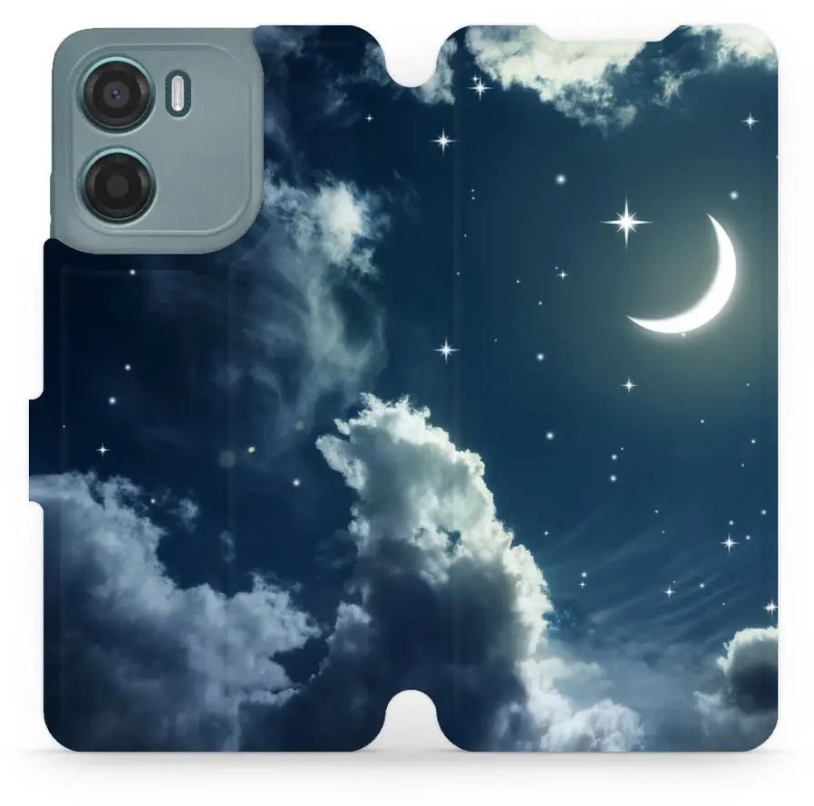Mobiwear flip knižkové pre Motorola Moto G05 - Obloha