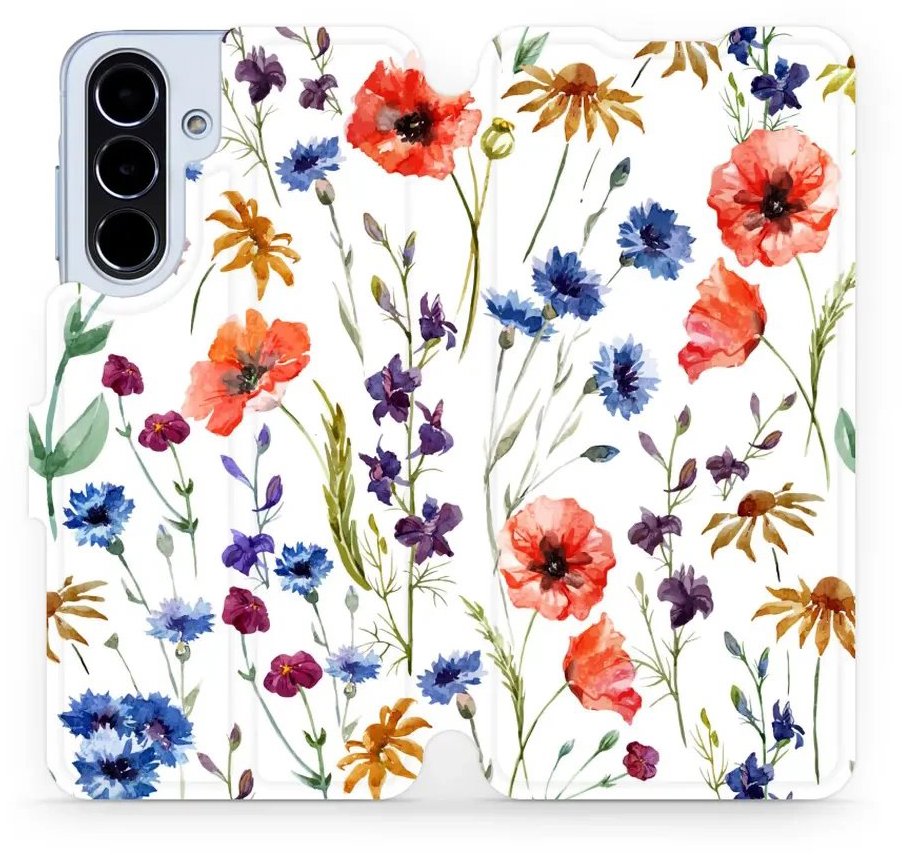Mobiwear flip knižkové pre Samsung Galaxy A56 - Kvitne