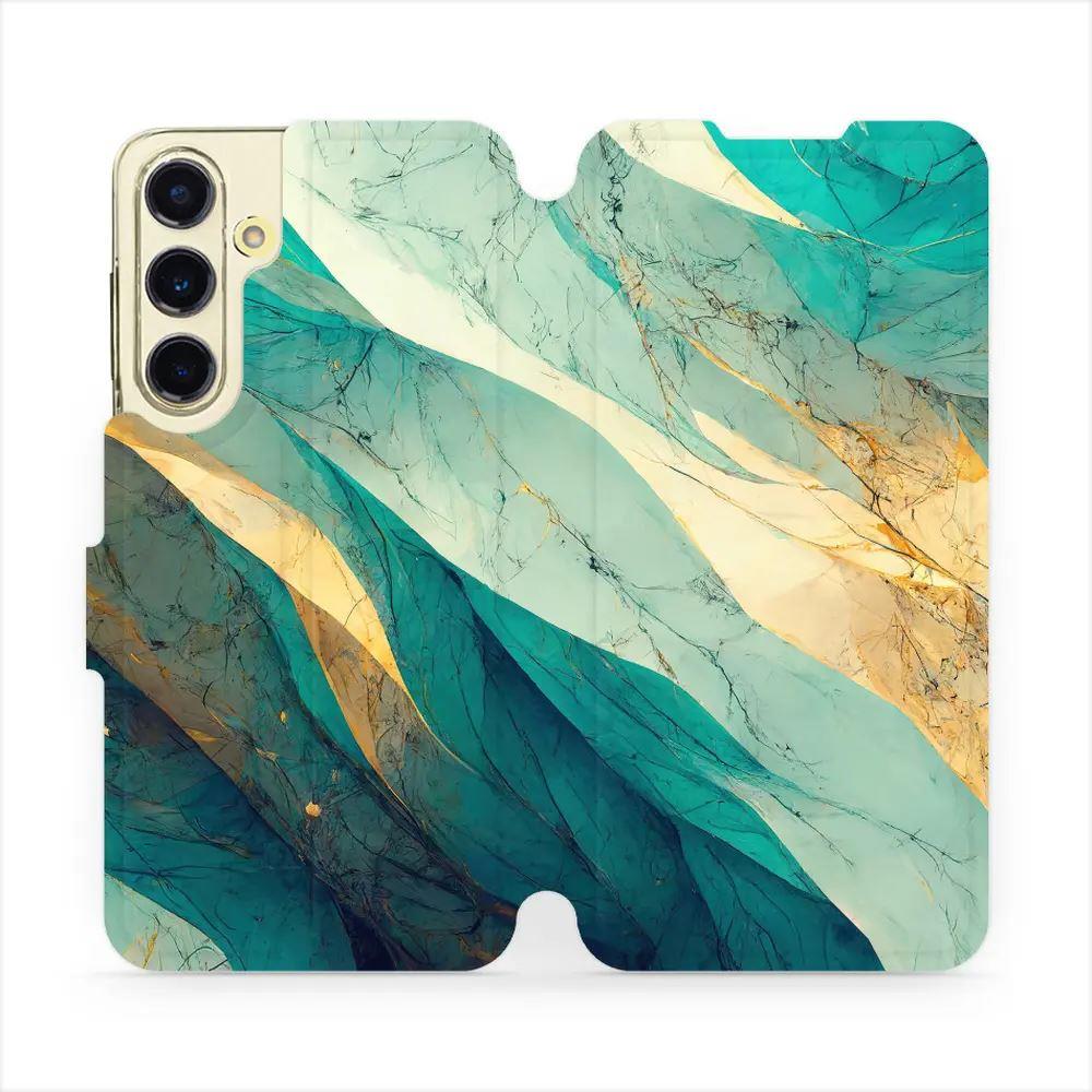 Mobiwear Mramor flip pre Samsung Galaxy S24 FE – VP37S