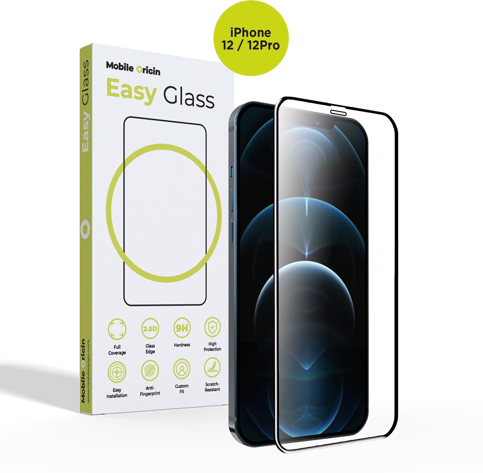 Mobile Origin EasyGlass iPhone 12/12Pro