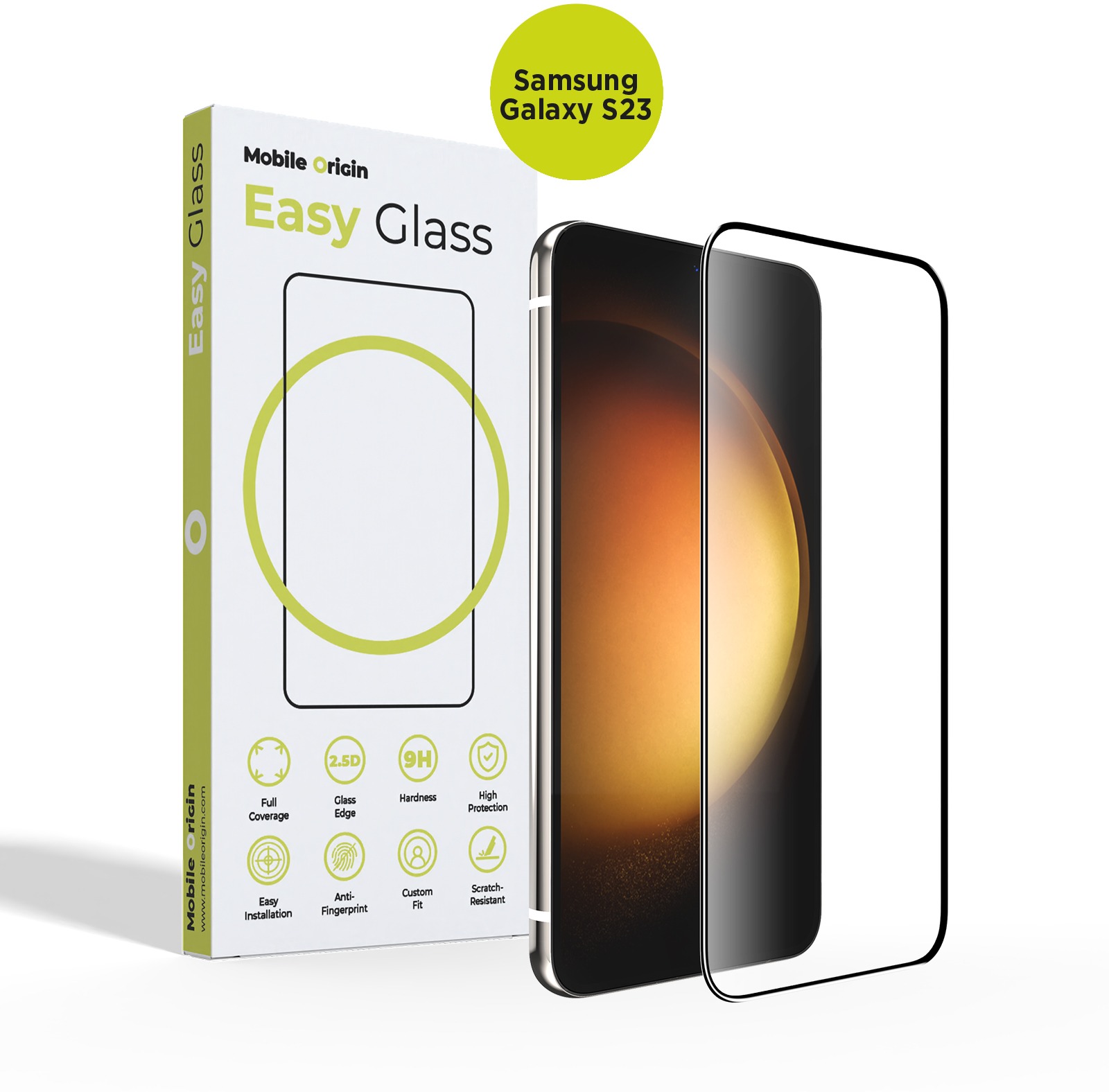 Mobile Origin EasyGlass Samsung Galaxy S23