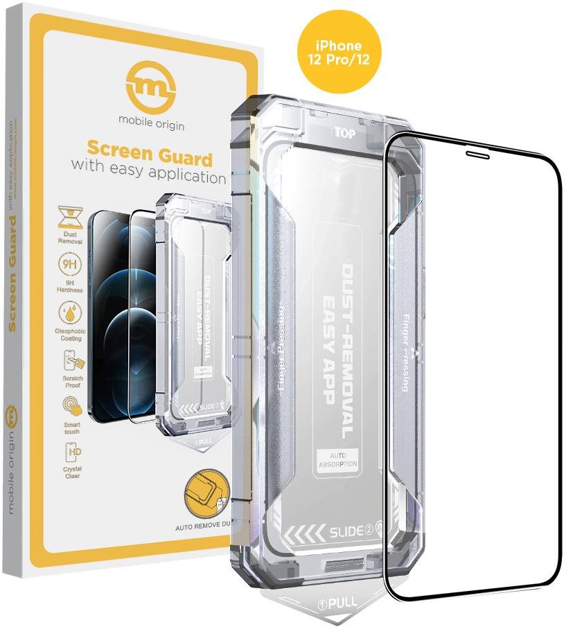 Mobile Origin Screen Guard with easy application iPhone 12/12 Pro