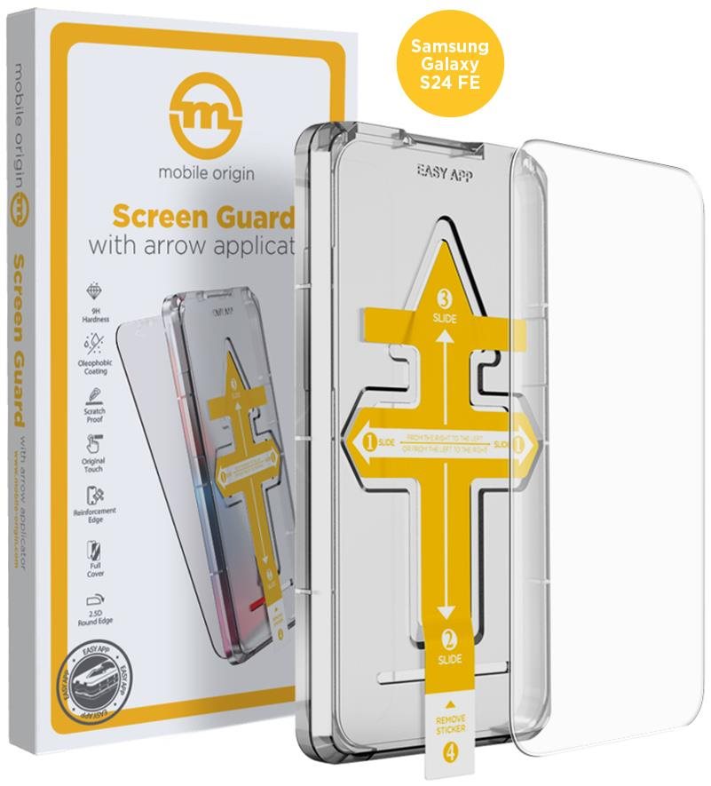 Mobile Origin Screen Guard with easy application Samsung Galaxy S24 FE