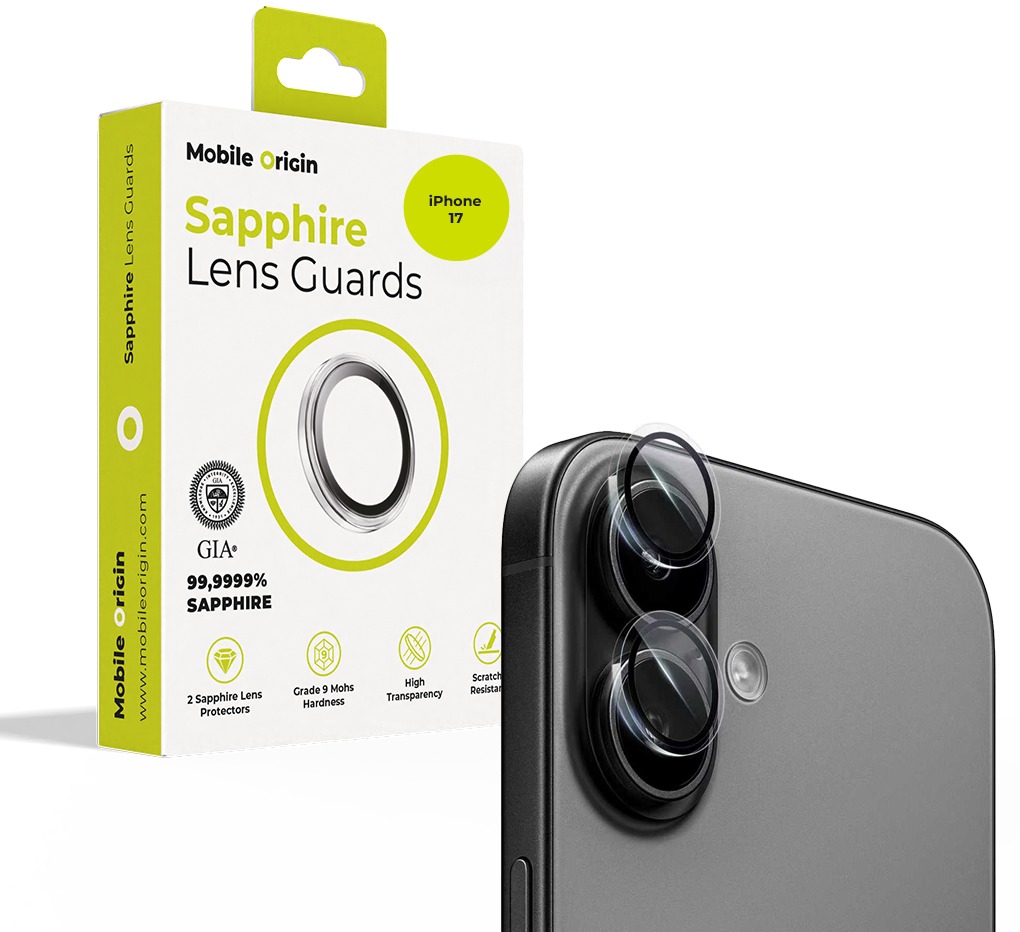 Mobile Origin Sapphire Lens Guards Clear iPhone 17