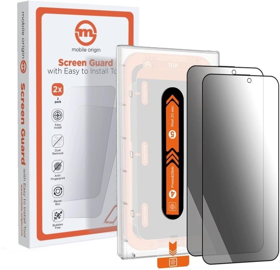 Mobile Origin Privacy Screen Guard iPhone 15 Pro 2 ks s aplikátorom