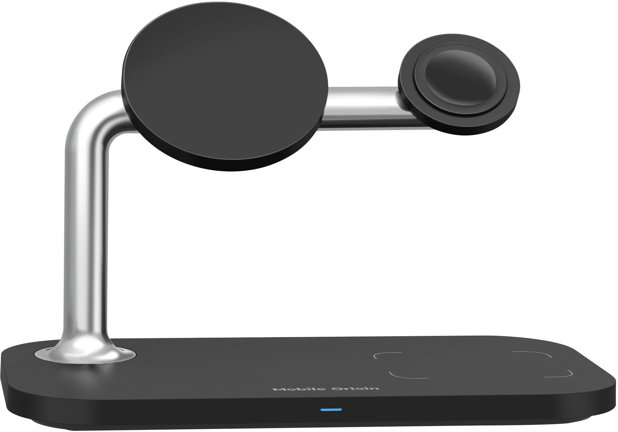 Mobile Origin 3 in 1 Wireless charger Black
