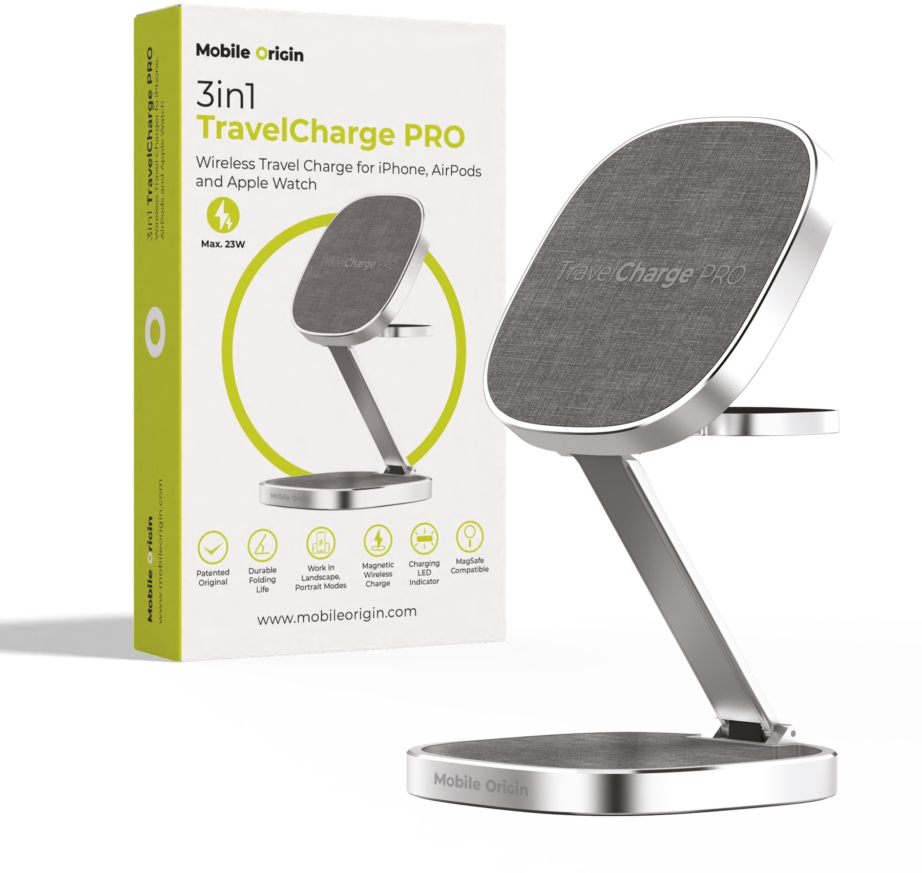 Mobile OriginTravelCharge PRO Silver
