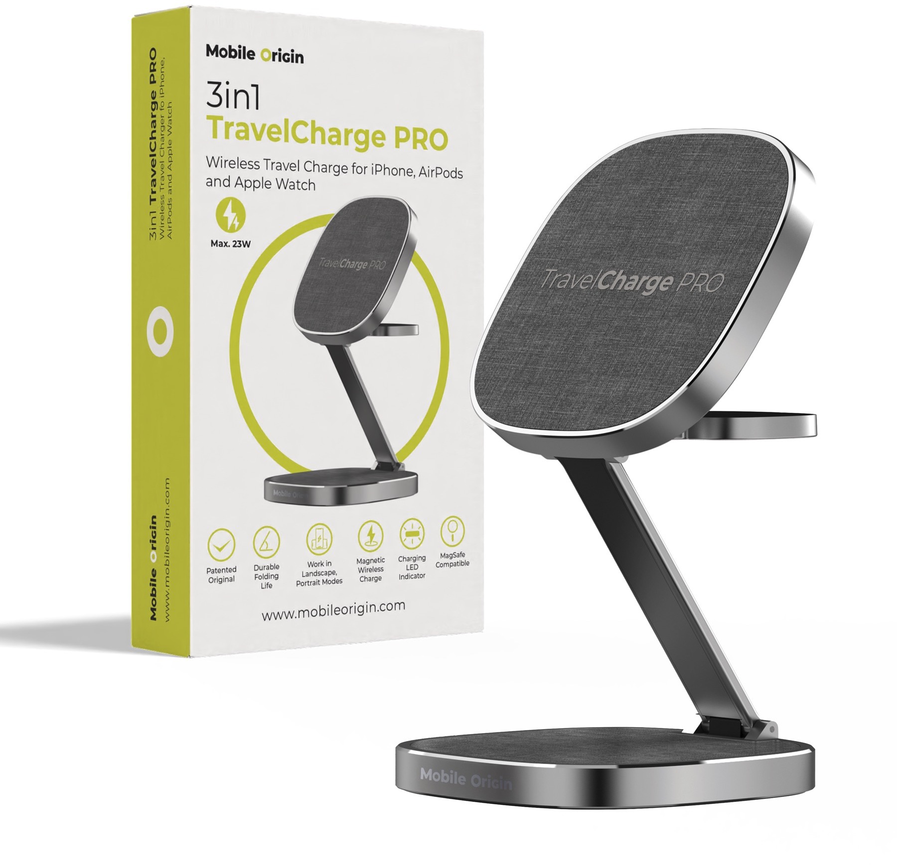 Mobile OriginTravelCharge PRO Grey