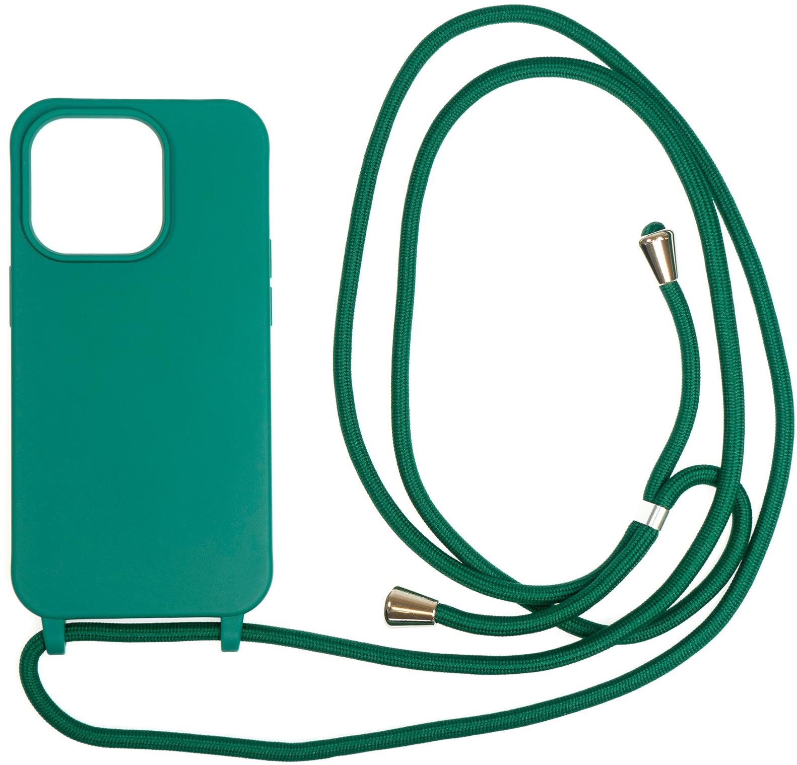 Mobile Origin Lanyard Case Dark Green iPhone 14 Pro